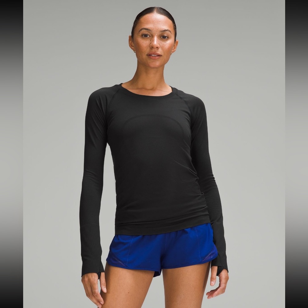 Lululemon Swiftly Tech Long-Sleeve Shirt 2.0 hip length